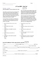 finale worksheets 2009 answers